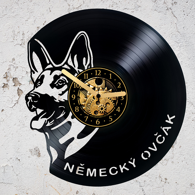 Hodiny Německý ovčák