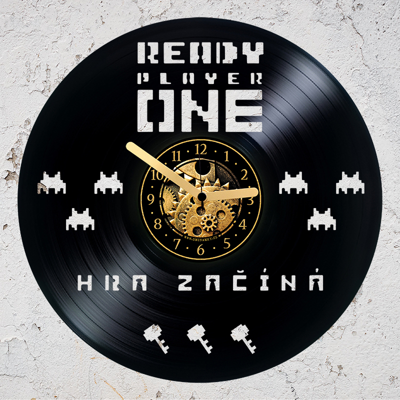 Hodiny Ready player one