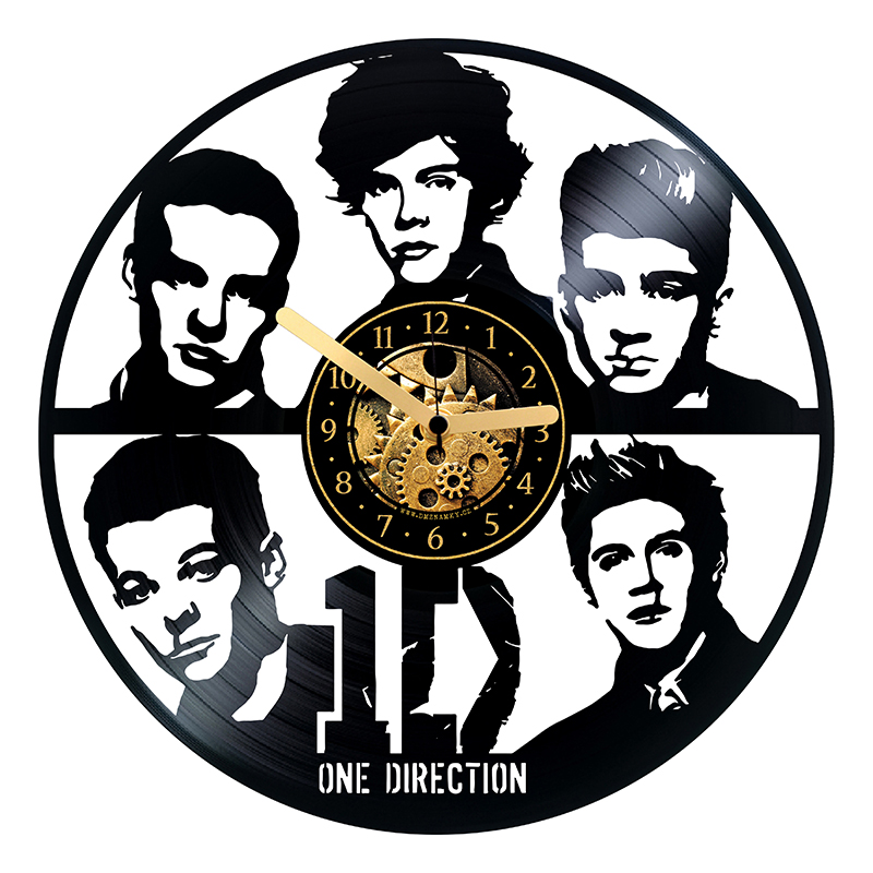 Hodiny z LP desky One Direction