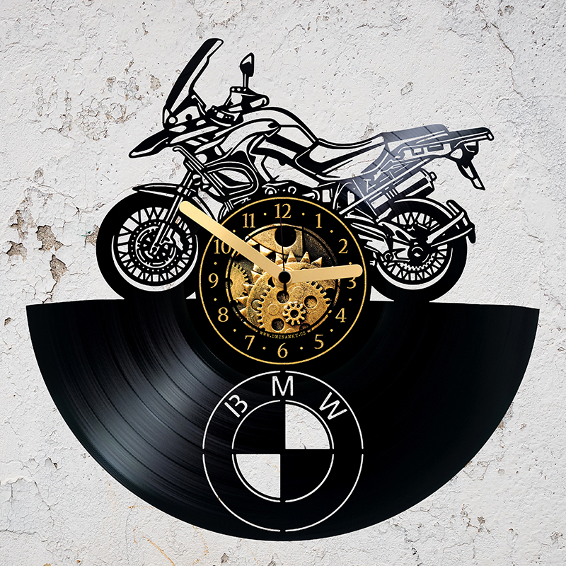 Hodiny BMW motorka