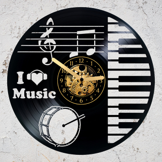 Hodiny I music buben