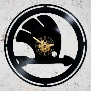 Hodiny Škoda logo